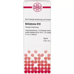 BELLADONNA Diluizione D 10, 50 ml