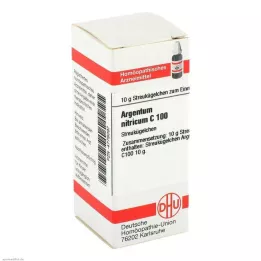 DHU Argentum nitricum C 100 globuli, 10 g