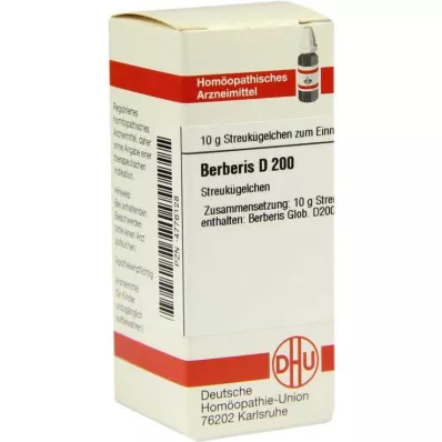 BERBERIS D 200 globuli, 10 g