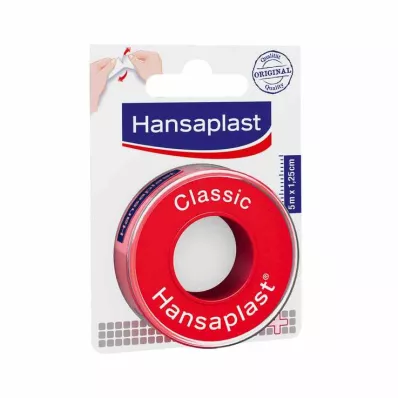 HANSAPLAST Gesso di fissaggio classico 1,25 cm x 5 m, 1 pz