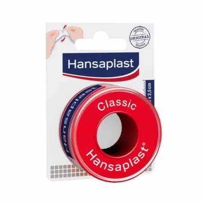HANSAPLAST Gesso di fissaggio classico 2,5 cm x 5 m, 1 pz