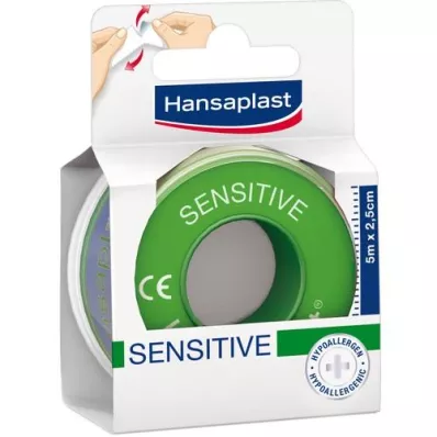 HANSAPLAST Gesso di fissaggio sensibile 2,5 cm x 5 m, 1 pz