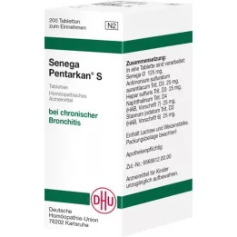 SENEGA PENTARKAN Compresse S, 200 pz