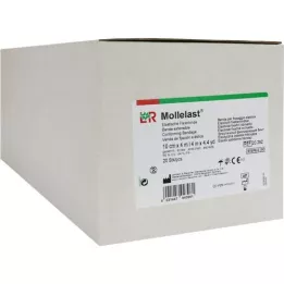 MOLLELAST Bende 10 cmx4 m sterili in confezione singola, 20 pz