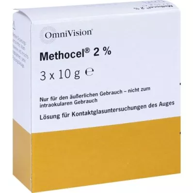 METHOCEL 2% collirio, 3X10 g
