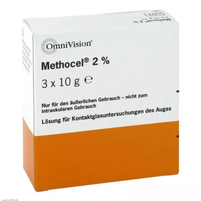 Methocel collirio al 2%, 3X10 g