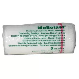 MOLLELAST Bende 8 cmx4 m bianche, 1 pz
