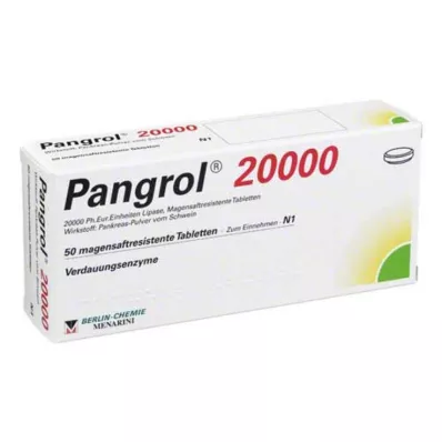 Pangrol 20000 compresse gastroresistenti, 50 pz Pangrol 20000 compresse gastroresistenti, 50 pz