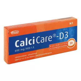 CALCICARE D3 compresse masticabili, 20 pz