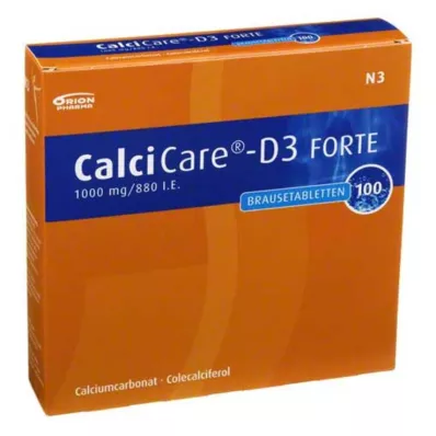 CALCICARE D3 forte compresse effervescenti, 100 pz