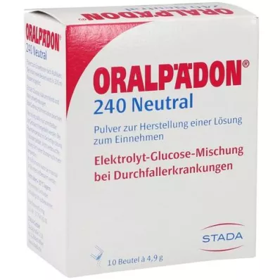 ORALPÄDON 240 bustine neutre in polvere, 10 pezzi