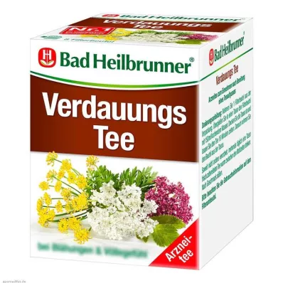 Bustina filtro per la digestione del tè Bad Heilbrunner, 8X2,0 g