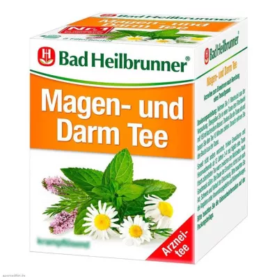 BAD HEILBRUNNER Tè per stomaco e intestino in bustina filtro, 8X1,75 g BAD HEILBRUNNER Tè per stomaco e intestino in bustina filtro, 8X1,75 g
