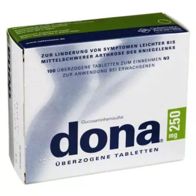 DONA 250 mg compresse rivestite, 100 pz