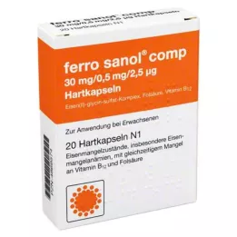 FERRO SANOL comp. Tappi rigidi in pellet, 20 pz