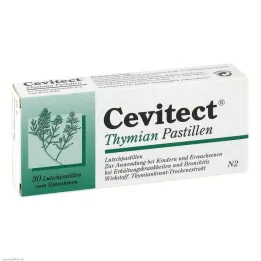 CEVITECT Pastiglie di timo, 30 pezzi