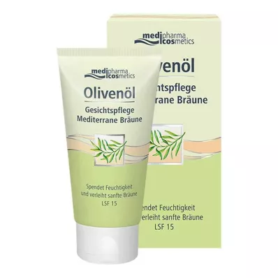 OLIVENÖL GESICHTSPFLEGE crema abbronzante mediterranea, 50 ml