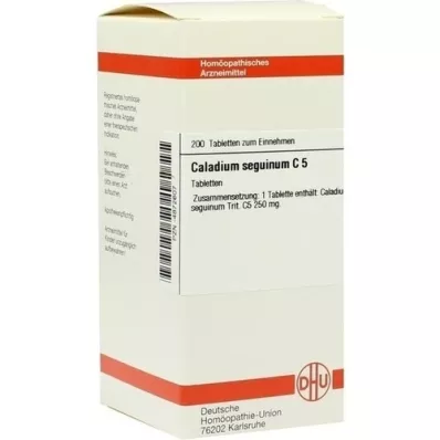 CALADIUM seguinum C 5 compresse, 200 pz