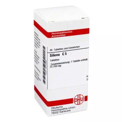 SILICEA C 5 compresse, 80 pz