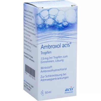 AMBROXOL acis gocce, 50 ml