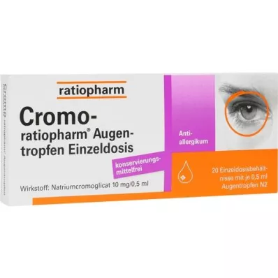 CROMO-RATIOPHARM Collirio monodose, 20X0,5 ml