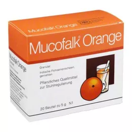 MUCOFALK Granulato di arancia per la preparazione di una sospensione per uso orale, 20 pz
