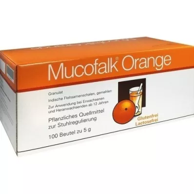 MUCOFALK Granulato di arancia per la preparazione di una sospensione per uso orale, 100 pz