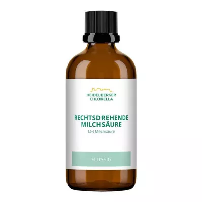 RECHTSDREHENDE Acido lattico, 100 ml