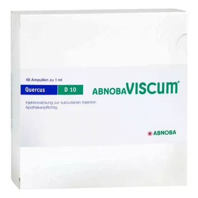Abnobaviscum Quercus D10 fiale (48 pezzi)