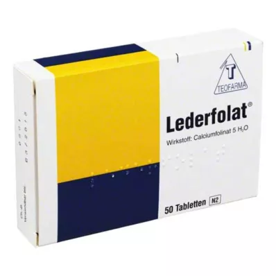 Compresse Lederfolat, 50 pz