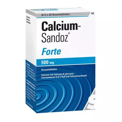 CALCIUM SANDOZ forte Compresse effervescenti, 2X20 pz