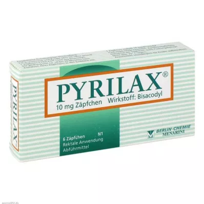 PYRILAX Supposte da 10 mg, 6 pezzi
