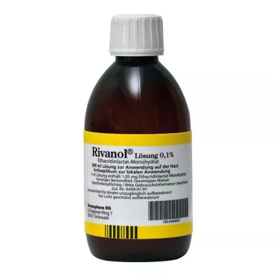 RIVANOL Soluzione 0,1%, 300 ml RIVANOL Soluzione 0,1%, 300 ml