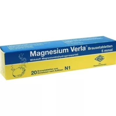 MAGNESIUM VERLA Compresse effervescenti, 20 pz