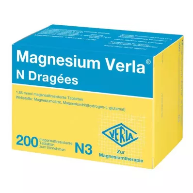 MAGNESIUM VERLA N Compresse rivestite, 200 pz