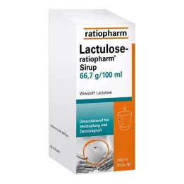 LACTULOSE-sciroppo ratiopharm, 500 ml