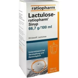 LACTULOSE-sciroppo ratiopharm, 1000 ml