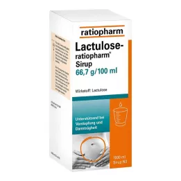 LACTULOSE-sciroppo ratiopharm, 1000 ml