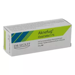 AKNEFUG ossido mite 5% gel, 50 g