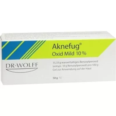 AKNEFUG ossido delicato 10% gel, 50 g