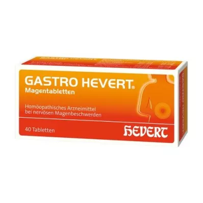 GASTRO-HEVERT Compresse per lo stomaco, 40 pezzi