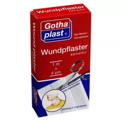 GOTHAPLAST Gesso da ferita sensibile 4 cmx1 m tagliato, 1 pz GOTHAPLAST Gesso da ferita sensibile 4 cmx1 m tagliato, 1 pz