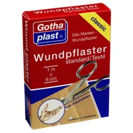 GOTHAPLAST Cerotto per ferita stand.6 cmx1 m tagliato, 1 pz