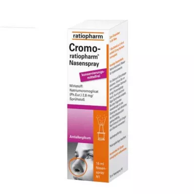 Cromo-ratiopharm® spray nasale, 15 ml Cromo-ratiopharm® spray nasale, 15 ml