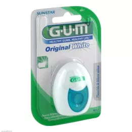 GUM Filo interdentale originale bianco, 30 m
