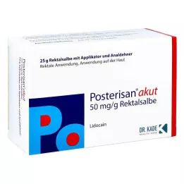 POSTERISAN Unguento acuto con dilatatore anale, 25 g