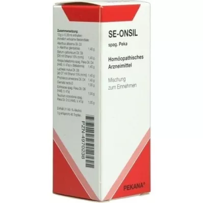 SE-ONSIL gocce di spag.peka, 30 ml