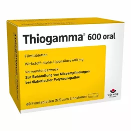 THIOGAMMA 600 compresse orali rivestite con film, 60 pezzi