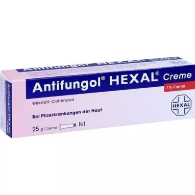 ANTIFUNGOL HEXAL Crema, 25 g