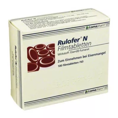 RULOFER N Compresse rivestite con film, 100 pz